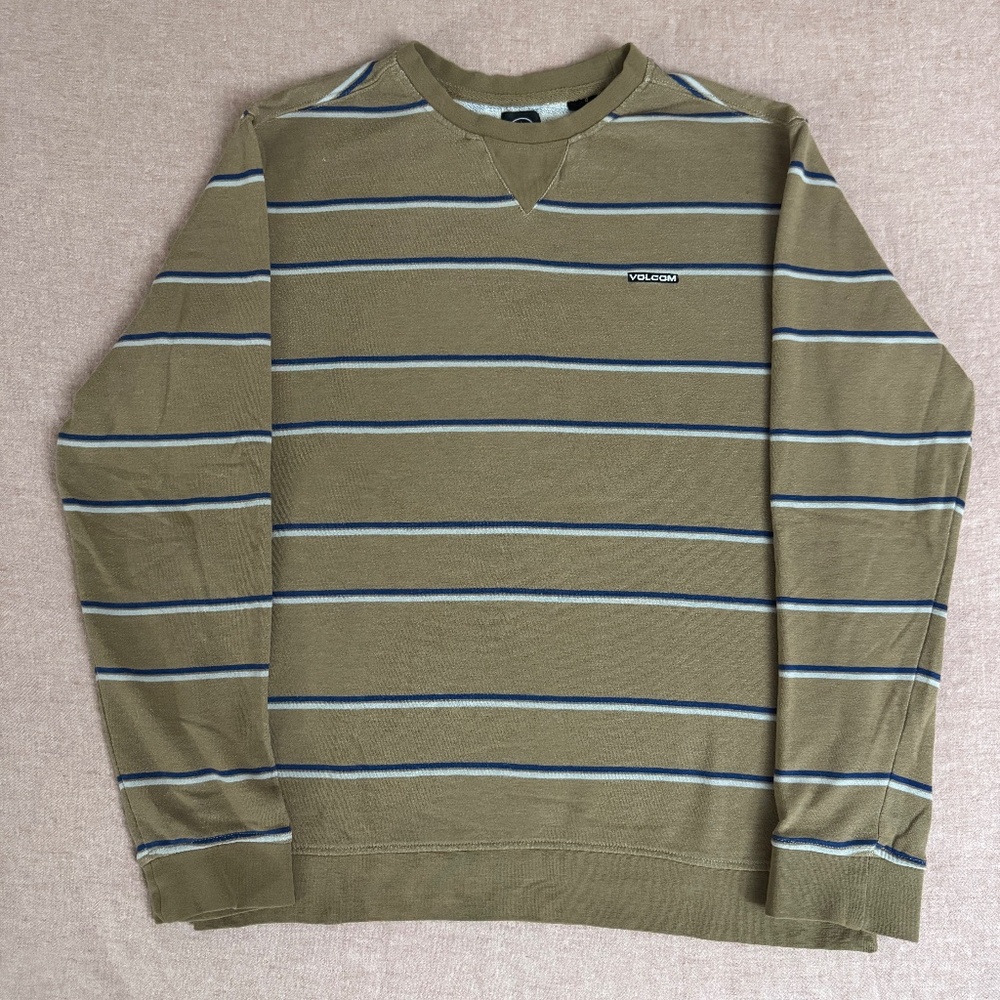 Volcom Striped Long Sleeve/Crewneck